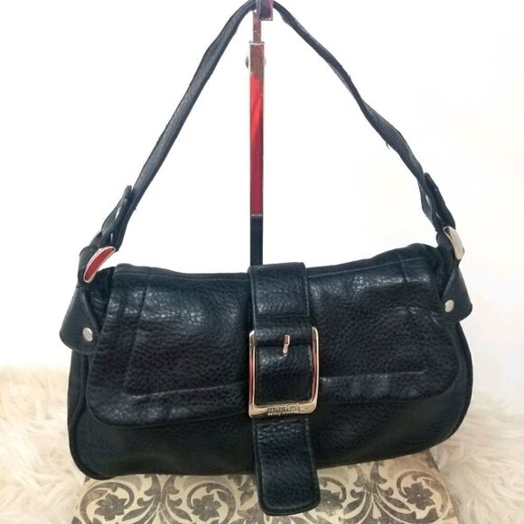 Kenneth Cole Unlisted Black Shoulder Bag. - Picture 1 of 16